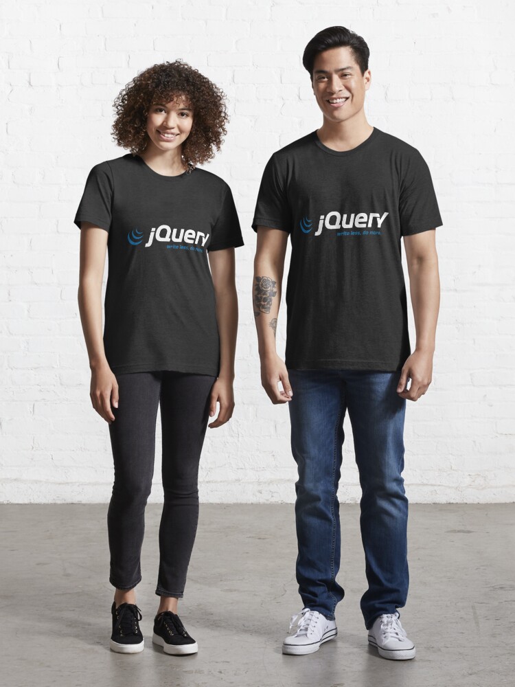 JQuery Essential T-Shirt Black